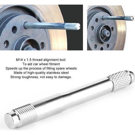 Rad- und Reifenausrichtungswerkzeug M14 x 1,5 AUDI BMW VW (Silber) (1/5)