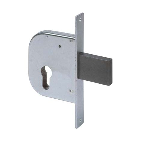 SERRATURA CANCELLO INFILARE 42022 CISA - B.Q ZINC F.MM 22 F.SAGOM M2+SCR E.MM 50- 2 pezzi