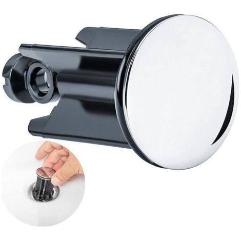 Bouchon de Lavabo Universel Ø40mm Bouchon Évacuation avec Joint en Caoutchouc pour Bidet Salle Bain (1/5)