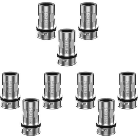 Lot de 9 résistances TPP DM2 Mesh, résistance 0,2 ohm, DL, 40-60 W, pour Drag 3 X Plus S Pro Pod Mod, TPP-DM2