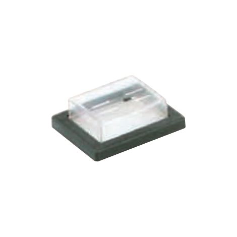 Bachmann PVC-Kappe mit Rahmen klar/sw, f.2p.Wippe. 924.118