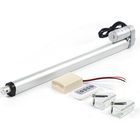 Actionneur linéaire 300 mm DC12V, actionneur à mouvement linéaire haute vitesse, actionneur électrique avec télécommande (1/5)