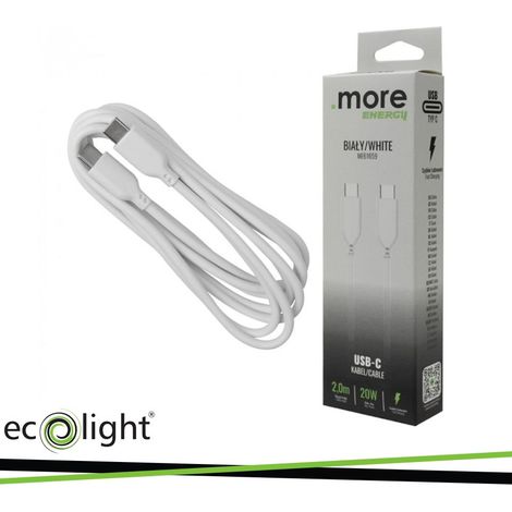 CAVO USB-C BIANCO 2MT