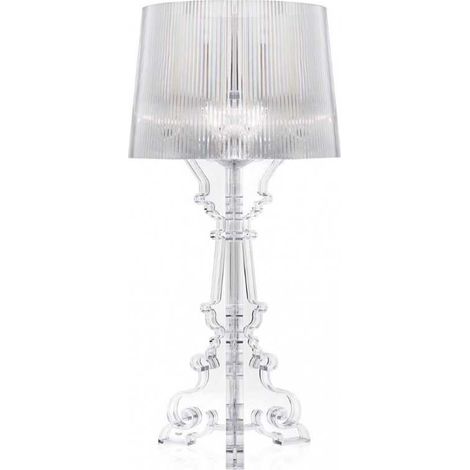 Kartell G9070B4 dimmbare Tischleuchte Bourgie aus Kristall (1/3)