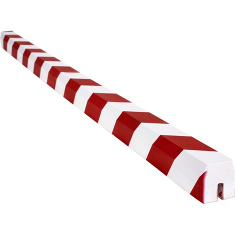 Amortisseur de chocs 1m - Carré pour IPN ou Arêtes vives - Rouge/Blanc - 8002091 (1/3)
