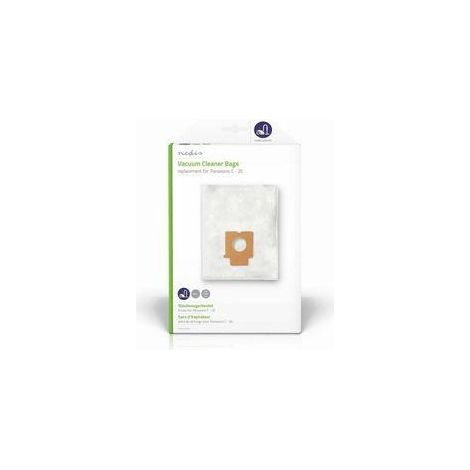 Nedis DUBG220PAN4 bolsas para aspiradora blancas pack de 4
