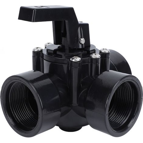 Vanne de dérivation de piscine G1-1/2 pouces ABS, joint positif à trois voies, eau pour 4517 spas