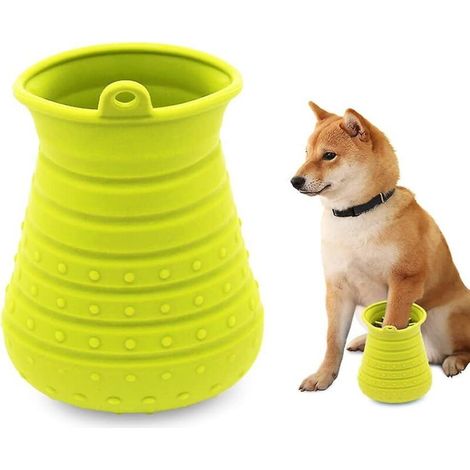 Ensemble nettoyeur de pattes et serviette de nettoyage pour chats et chiens (1/5)