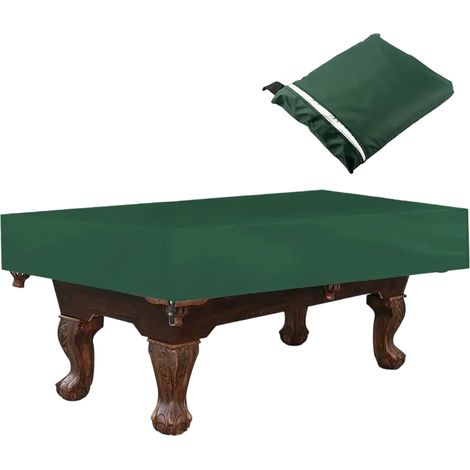 Housse de protection anti-poussière et solaire pour table de billard, imperméable et facile à installer. (1/5)