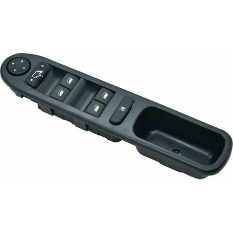 Interrupteur électrique pour fenêtre côté conducteur – Compatible Peugeot 307 CC 3B – Matériau ABS – Installation simple (1/5)