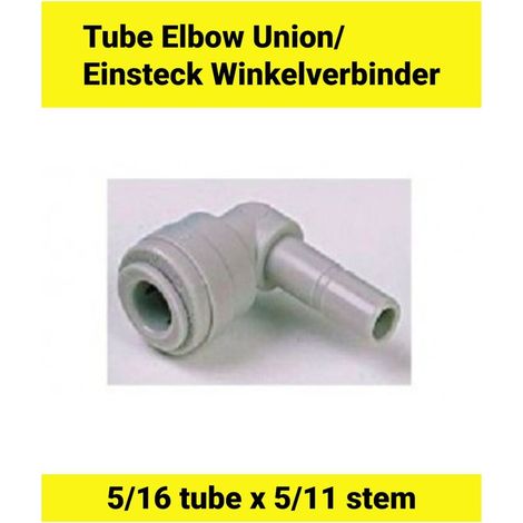 Einsteck Winkelverbinder 5/16tube x 5/16stem