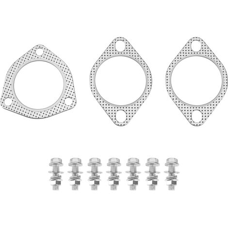 Kit de Joint D'échappement 70 Mm (2,75 Pouces) avec Boulons Et écrous Compatible avec Civic Compatible avec Integra. (1/5)