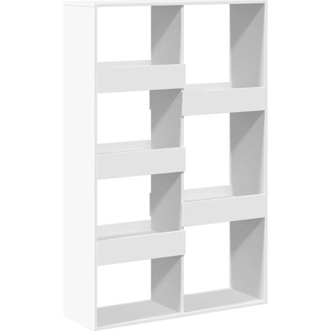 Maison Exclusive - Estantería de madera de ingeniería blanca 100x