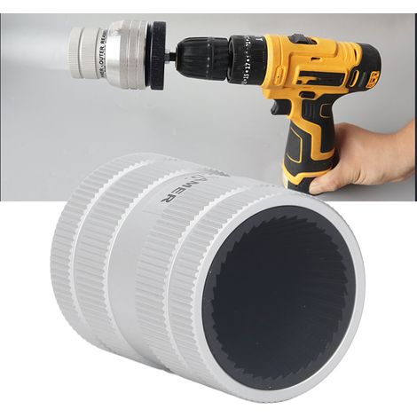 Alésoir pour tubes en acier inoxydable, outil de chanfreinage intérieur et extérieur, outil d'ébavurage, coupe-bordures, grattoir (1/5)