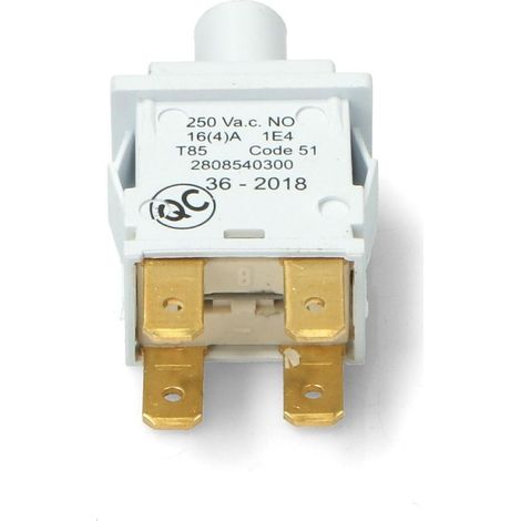 BEKO 2808540300 INTERRUTTORE LAVATRICE 4 CONTATTI  ON / OFF   OM SWT206AC (1/4)