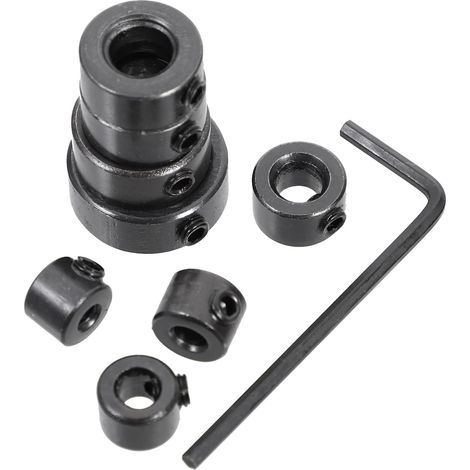 Jeu de butées de foret en acier au carbone 3 16 MM Clé réglable (1/5)