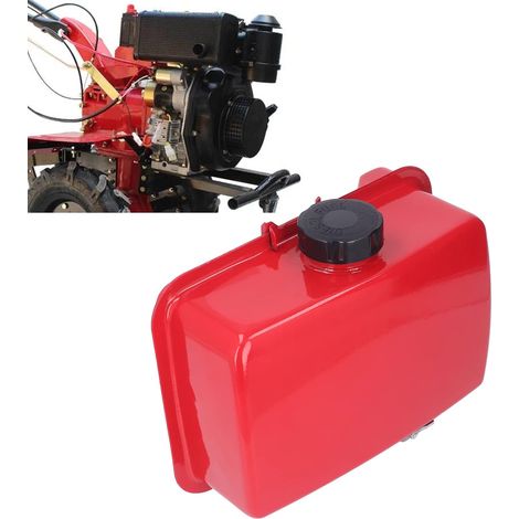 Tanque de combustible de 5,5 L, contenedor de combustible Iron Road Cutter con manguera de aceite, tanque de gasolina para 186F 188F 192F 195F (1/5)