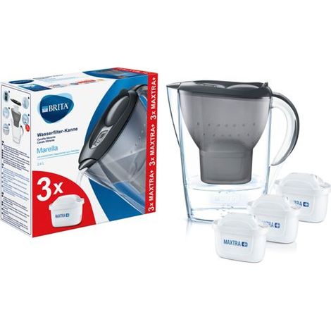 Brita Starterpaket Marella graphit inkl. 3 Maxtra (1/5)