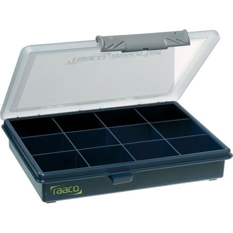 Raaco 136143 A6 Profi Service Case Assorter 12 Fixed Compartments RAA136143