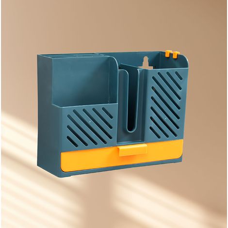 Égouttoir à baguettes, fourchettes, cuillères, panier de séchage pour couverts, support de rangement multifonctionnel en plastique pour ustensiles de cuisine (1/5)