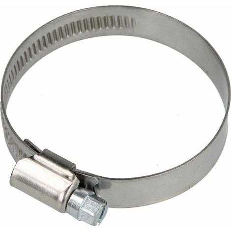 Collier de serrage 12 mm inox plage de serrage 70-90 mm