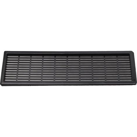 Rectangular ABS ventilation grille - 260 x 105 mm - Mesh (1/5)