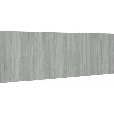 Maison Exclusive - Cabecero pared madera contrachapada gris Sonom (1/5)