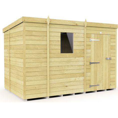 9 x 6 Pent Shed