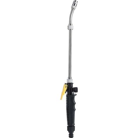 Lance de pulvérisation Pulvérisateur à Pression réglable Pulvérisateur Haute Pression 48 cm avec Outil d'arrosage à poignée Amovible (1/4)