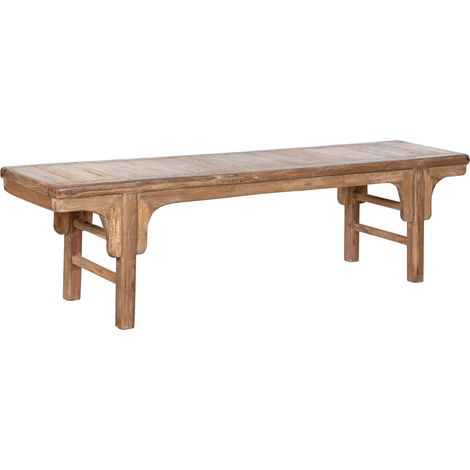 Descalzadora Teca Reciclada 183X41X48 Natural (1/5)
