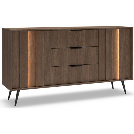 Selsey Amaro - Sideboard, Eichenholzoptik, 153 cm (1/5)