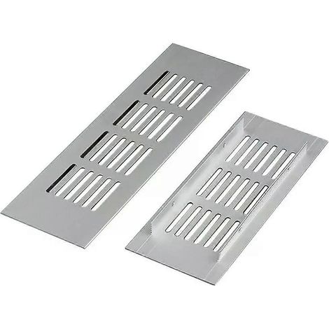 Für 60-mm-Kleiderschrank-Lüftungsgitter, rechteckiges Aluminium-Schranklüftungsgitter, Lüftungsabdeckung, Möbelteile - JXLGV (1/4)