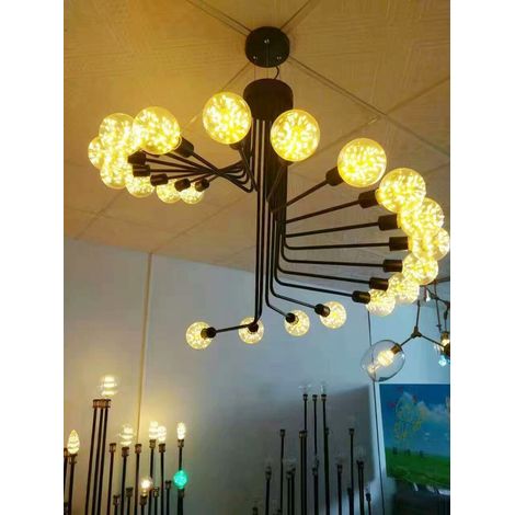 Jandei Bombilla led G80 arbol 2W E27 blanco 2300K 45 LEDs 360º iluminación vintage retro