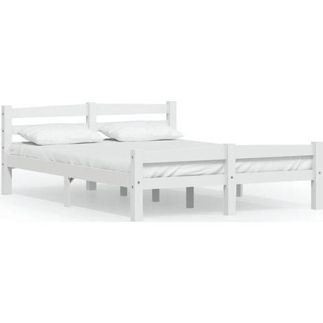 Maison Exclusive - Dormeuse Estraibile senza Materasso Bianca Legno Pino 120x200cm (1/5)