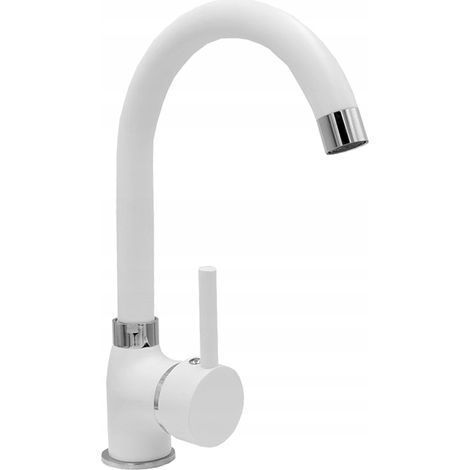ROBINET DE CUISINE BLANC BETA ROBINET D'ÉVIER DE CUISINE (1/5)