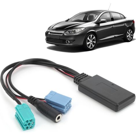 Adaptateur Microphone Bluetooth 5.0 avec Câble Audio Auxiliaire Stéréo 6Pin Plug & Play (1/5)