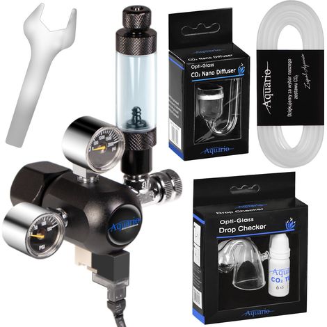 Aquario Professional 2.0 - Kit de CO2 con válvula solenoide