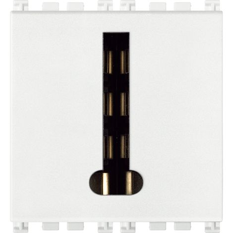 VIMAR - 19327.B 8P Prise téléphonique française, blanche