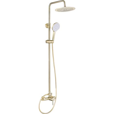 Barra de ducha termostática cuadrada 30 cm cromada Segura Valaz (1/2)