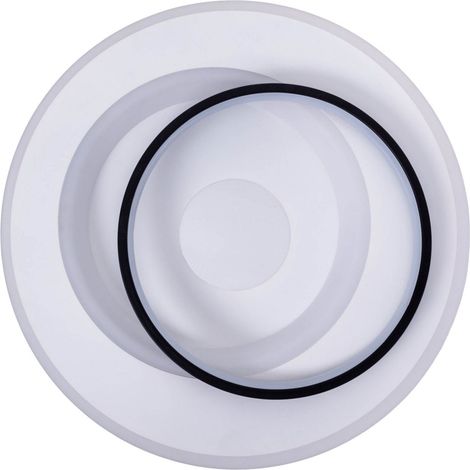 Plafonnier LED Design Effet 3D Ø 49 cm avec Télécommande et Luminosité Réglable - PANGIVO (1/5)