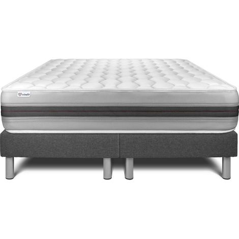 Matratzen- und Lattenrost-Set 2x90x200 cm - Vitalspring Recover (1/5)