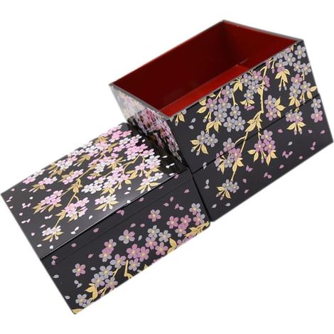 Boîte à bento japonaise Beaupretty trois compartiments avec (1/5)