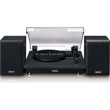 Platine vinyle Bluetooth avec 2 haut-parleurs, 33/45/78 tours/minute