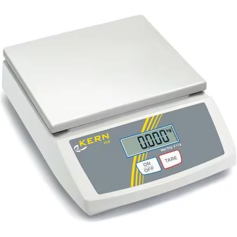 Báscula de mesa Kern fce 6k2n capacidad 6 kg precisión 2 g