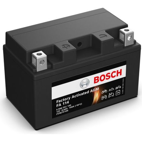 Batterie moto Bosch FA114 YTZ10S 12V 8.6AH 150A (1/5)
