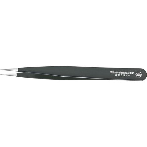 Wiha Präzisionspinzette Professional ESD Typ 00 120 mm (32327)