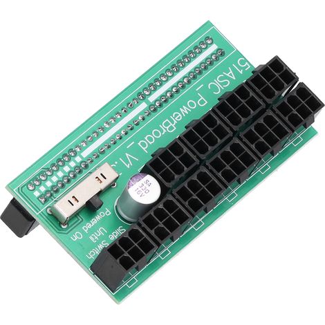 Carte d'alimentation universelle pour serveur 6 broches avec convertisseur et accessoires (1/5)