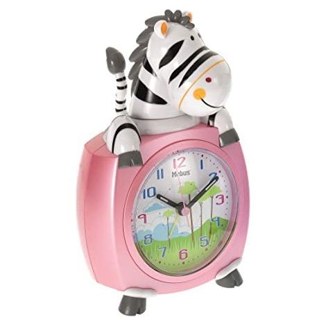 Mebus Sveglia al quarzo per bambini, design zebrato