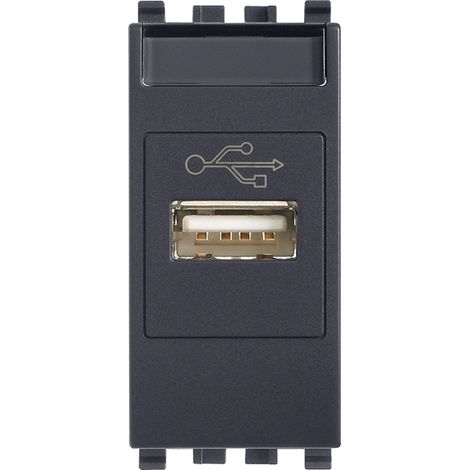 VIMAR - 20345 Presa USB grigio