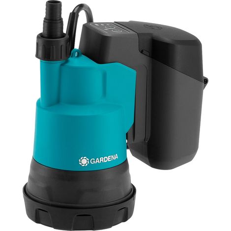 GARDENA Bomba sumergible de batería de agua limpias, cargador y batería incluidos 2000 l/h, 2 bares, batería 18V ALIANZA POWER FOR ALL (14600-20) (1/5)